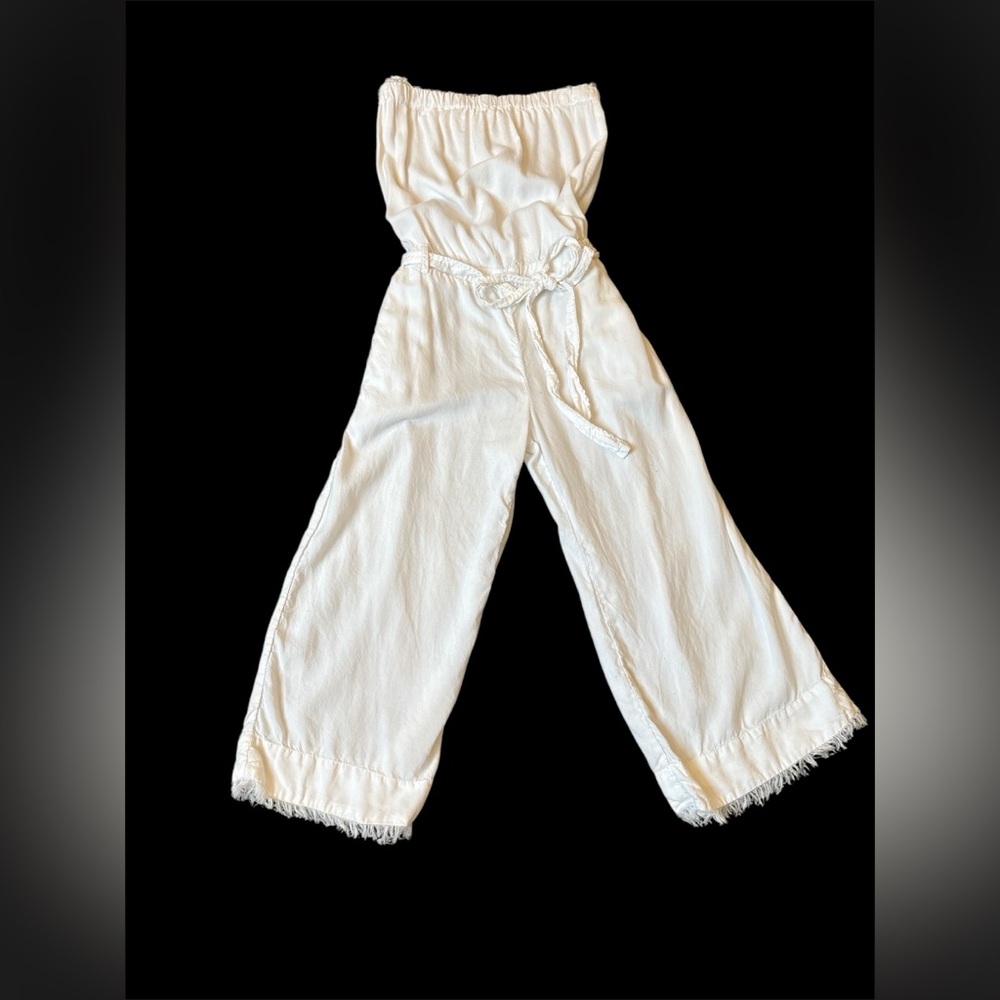 Cloth and Stone white soft jumpsuit